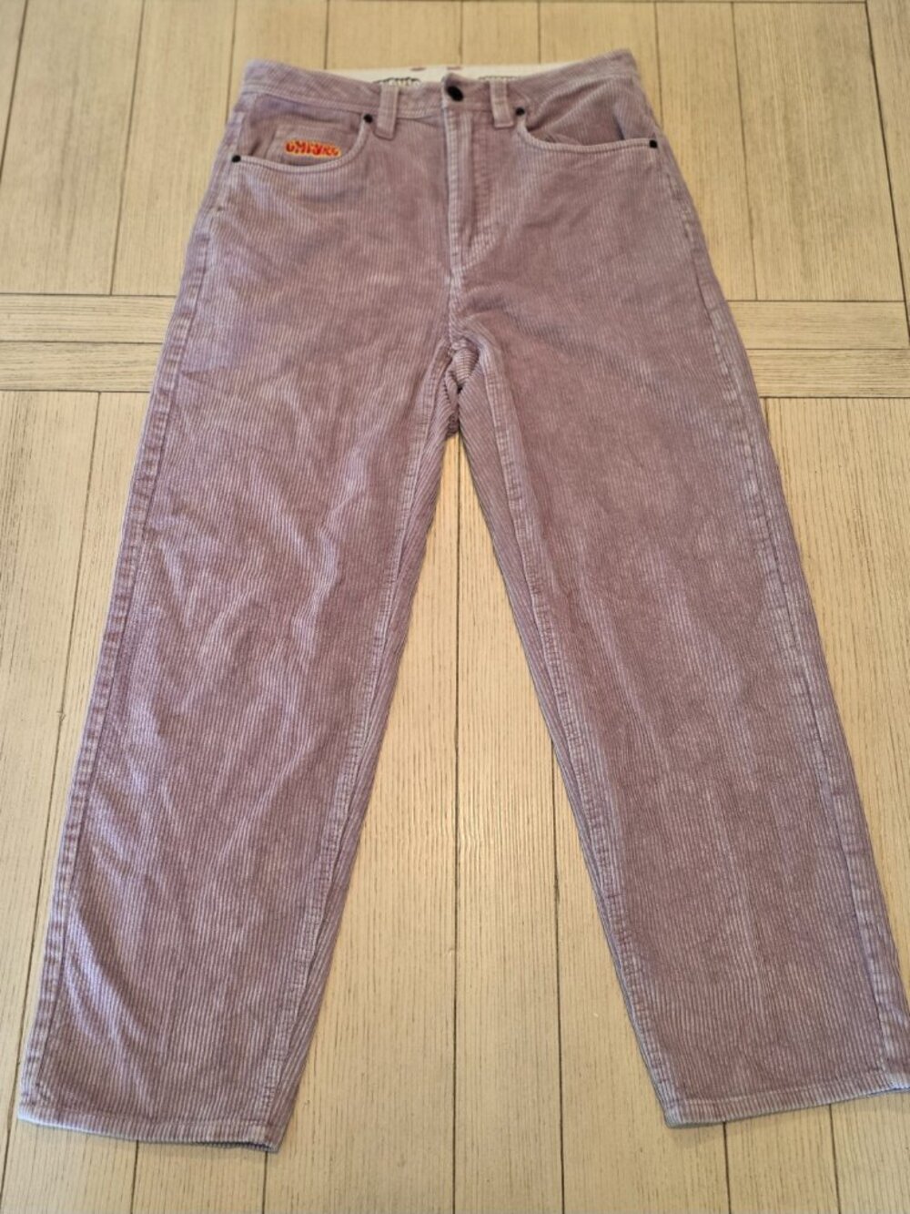Empyre Relaxed Fit Corduroy Skate Pants Purple 28 | Unisex Men Women - Picture 9 of 12